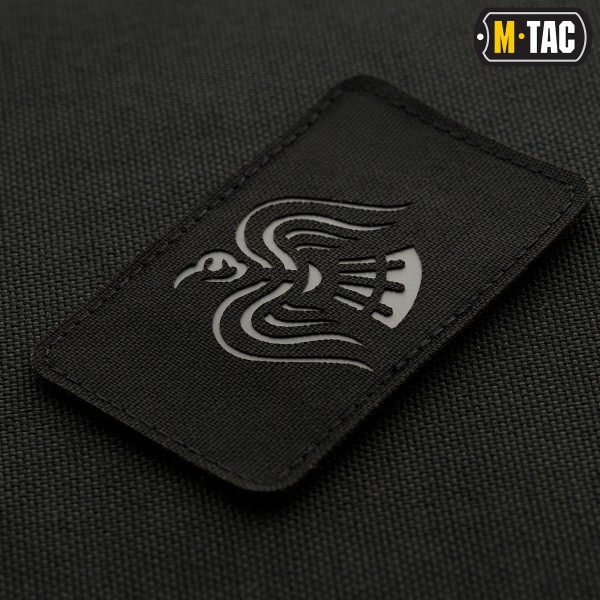 M-Tac нашивка Знамя Ворона Laser Cut Black/Grey - 51171211