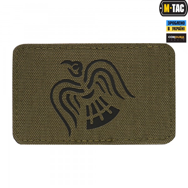 M-Tac нашивка Знамя Ворона Laser Cut Ranger Green/Black - 51171232