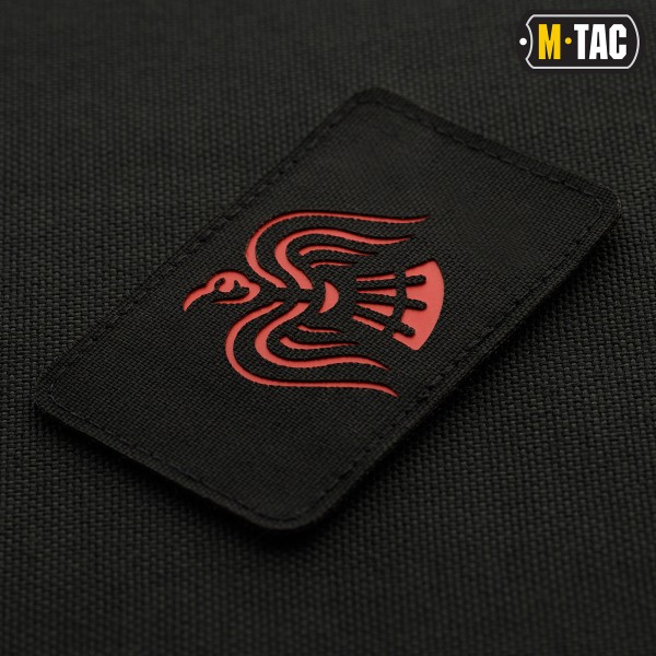M-Tac нашивка Стяг Крука Laser Cut Black/Red - 51171233