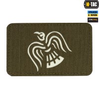M-Tac нашивка Знамя Ворона Laser Cut Ranger Green/світлонакопичувач