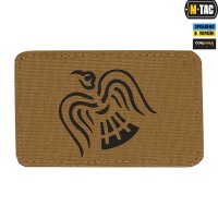 M-Tac нашивка Знамя Ворона Laser Cut Coyote/Black