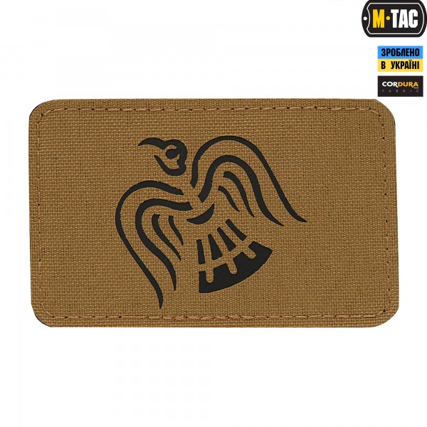 M-Tac нашивка Стяг Крука Laser Cut Coyote/Black - 51171502