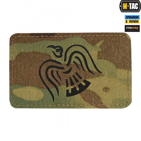 M-Tac нашивка Стяг Крука Laser Cut Multicam/Black - 51171802