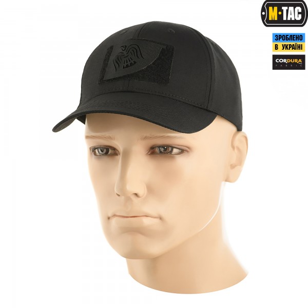 M-Tac нашивка Стяг Крука сквозная Laser Cut Black - 51172002