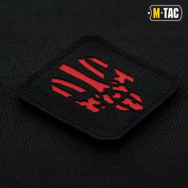 M-Tac нашивка Месник Laser Cut Black/Red - 51178233