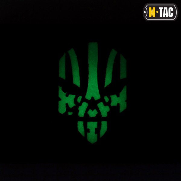 M-Tac нашивка Месник горизонтальная Laser Cut Black/GID - 51179299