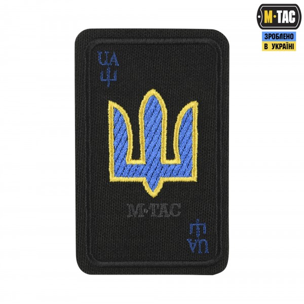 M-Tac нашивка Козирна карта (вишивка) Black - 51184002