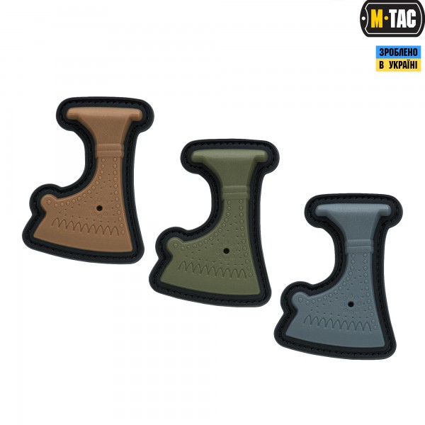 M-Tac нашивка Сокира Перуна (тип 2) PVC Coyote - 51194005