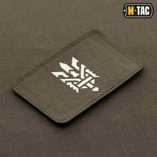 M-Tac нашивка Тризуб (стилизация) Laser Cut горизонтальная Ranger Green/GID - 51197239 M-Tac нашивка Тризуб (стилизация) Laser Cut горизонтальная Ranger Green/GID - 51197239