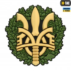 M-Tac нашивка Тризуб с дубовым венком 3D PVC