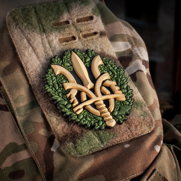 M-Tac нашивка Тризуб з дубовим вінком 3D ПВХ - 51199000