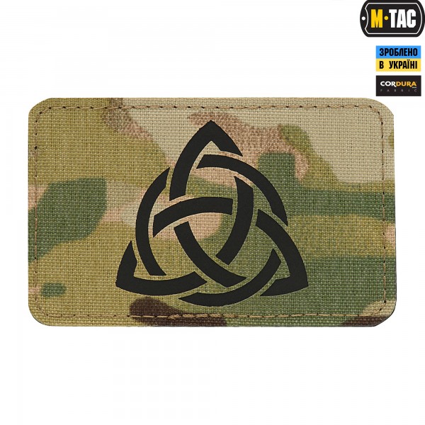 M-Tac нашивка Трикветр Laser Cut Multicam/Black - 51201802