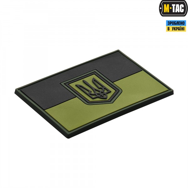 M-Tac нашивка флаг Украины большой PVC Olive - 51214001 M-Tac нашивка флаг Украины большой PVC Olive - 51214001