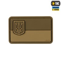 M-Tac нашивка прапор України з гербом PVC coyot