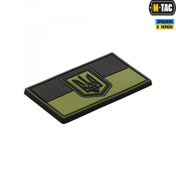 M-Tac нашивка флаг Украины малый PVC Olive - 51215001 M-Tac нашивка флаг Украины малый PVC Olive - 51215001