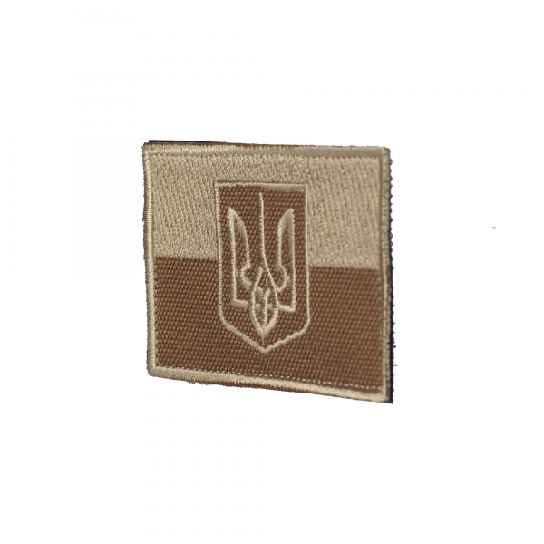 M-Tac нашивка прапор України з гербом хакі - 51216004 M-Tac нашивка прапор України з гербом хакі - 51216004