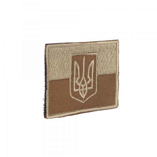 M-Tac нашивка прапор України з гербом хакі - 51216004 M-Tac нашивка прапор України з гербом хакі - 51216004