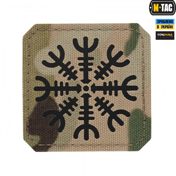 M-Tac нашивка Шлем Ужаса Laser Cut Multicam/Black - 51220802