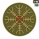 M-Tac нашивка Шлем Ужаса PVC Olive