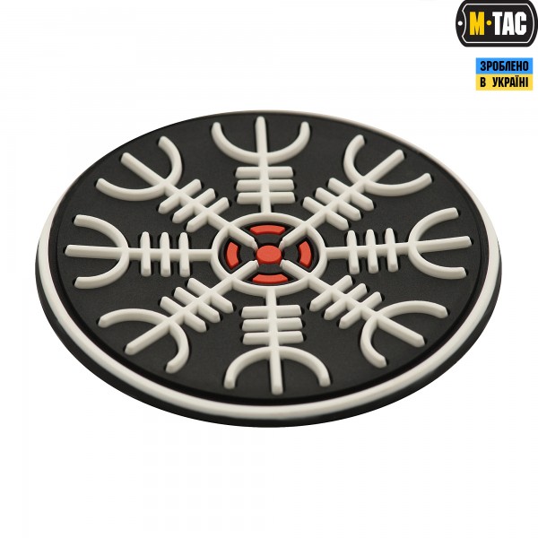 M-Tac нашивка Шлем Ужаса PVC Black/White - 51221233