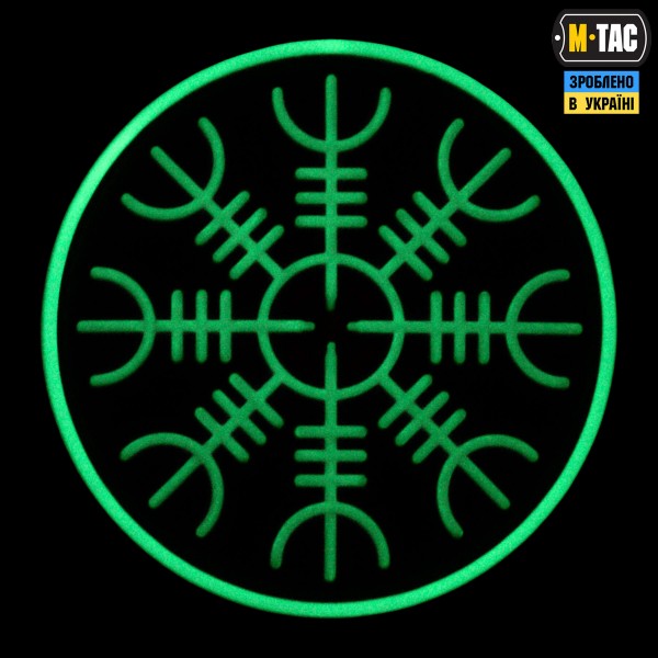 M-Tac нашивка шолом Жаху PVC Black/GID - 51221299