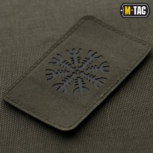 M-Tac нашивка шолом Жаху горизонтальна Laser Cut Ranger Green/Black - 51222232 M-Tac нашивка шолом Жаху горизонтальна Laser Cut Ranger Green/Black - 51222232