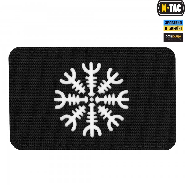 M-Tac нашивка Шлем Ужаса горизонтальная Laser Cut Black/GID - 51222299