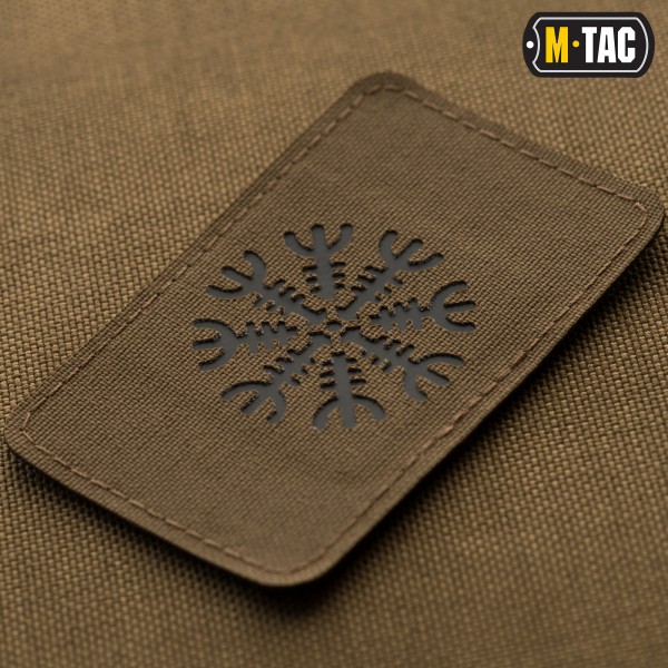 M-Tac нашивка шолом Жаху горизонтальна Laser Cut Coyote/Black - 51222502 M-Tac нашивка шолом Жаху горизонтальна Laser Cut Coyote/Black - 51222502