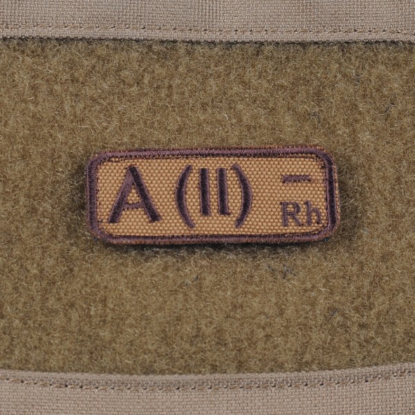 M-Tac нашивка группа крови A(II) Rh- койот - 51226005