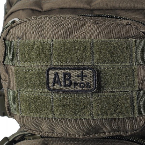 M-Tac нашивка група крові AB+ Pos олива - 51232001 M-Tac нашивка група крові AB+ Pos олива - 51232001