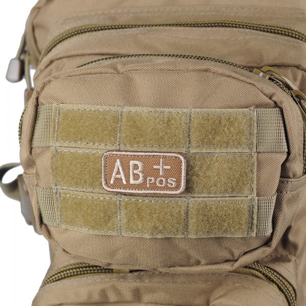 M-Tac нашивка группа крови AB+ Pos хаки - 51232004 M-Tac нашивка группа крови AB+ Pos хаки - 51232004