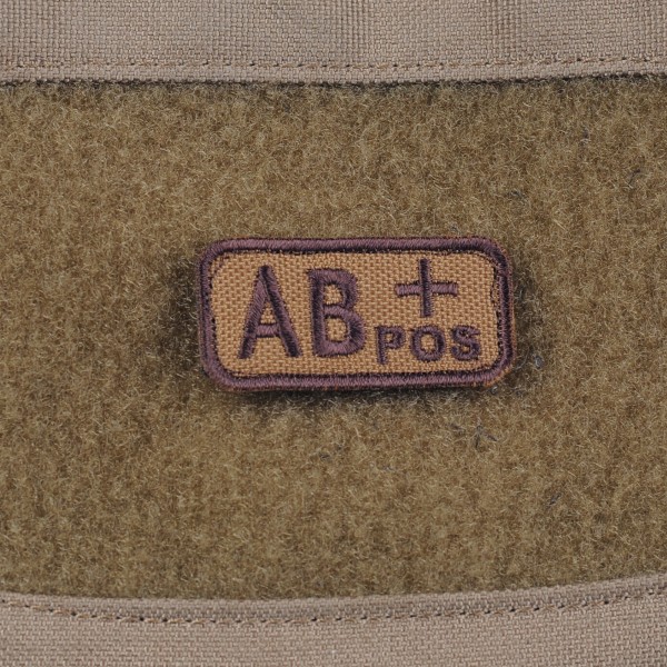 M-Tac нашивка группа крови AB+ Pos койот - 51232005