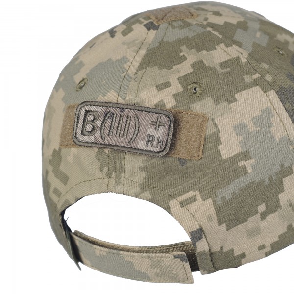 M-Tac нашивка группа крови B(III) Rh+ MM14 - 51235030