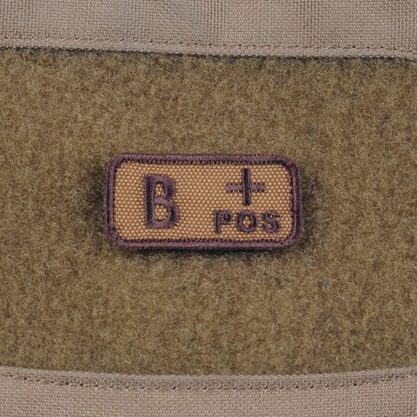 M-Tac нашивка группа крови B+ Pos койот - 51236005