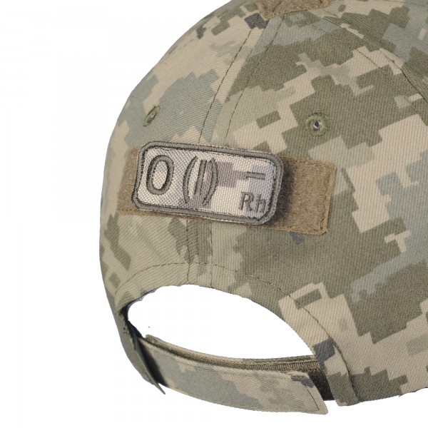 M-Tac нашивка группа крови O(I) Rh- MM14 - 51238030