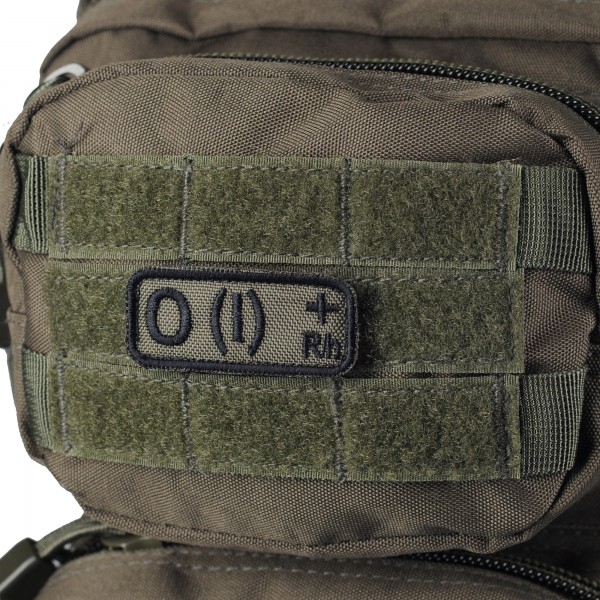 M-Tac нашивка группа крови O(I) Rh+ олива - 51239001