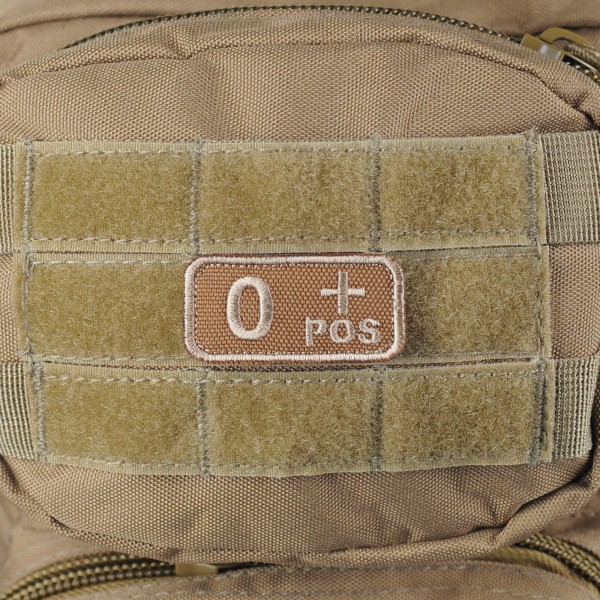 M-Tac нашивка группа крови O+ Pos хаки - 51240004