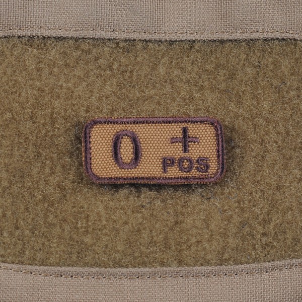 M-Tac нашивка группа крови O+ Pos койот - 51240005