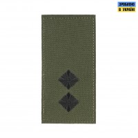 M-Tac погон МО Лейтенант на липучке олива