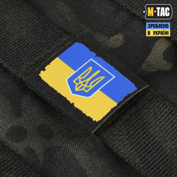 M-Tac MOLLE Patch Прапор України з гербом Full Color/Black - 51281002