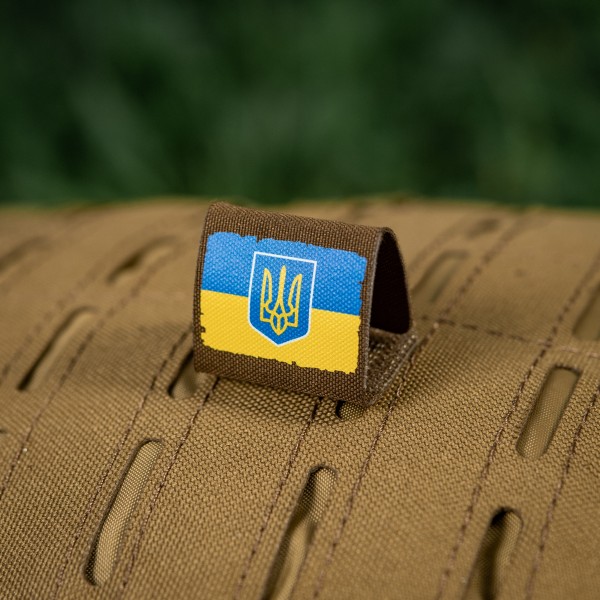 M-Tac MOLLE Patch Прапор України з гербом Full Color/Coyote - 51281005