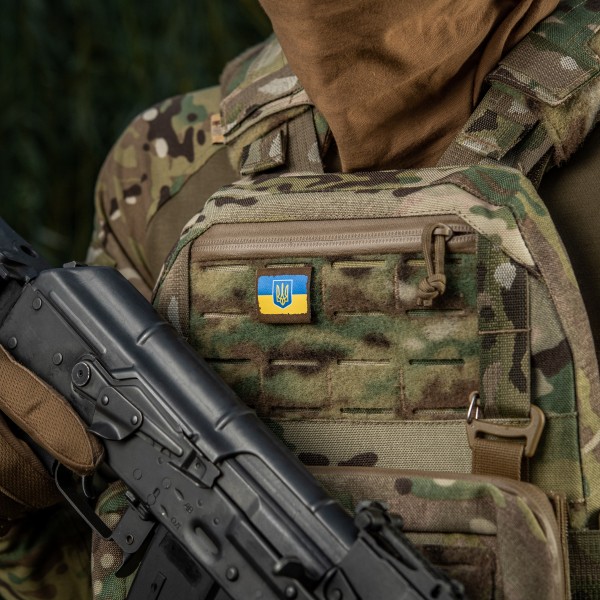 M-Tac MOLLE Patch Прапор України з гербом Full Color/Coyote - 51281005