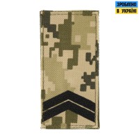 M-Tac погон МО Молодший сержант на липучці ММ14