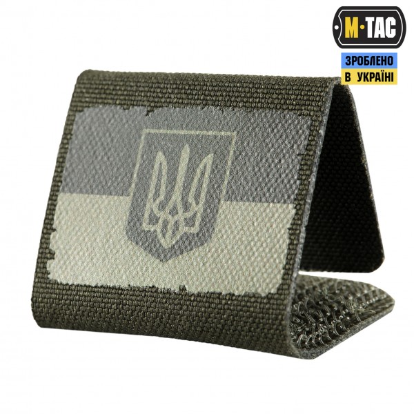 M-Tac MOLLE Patch Прапор України з гербом Olive/Ranger Green - 51281123