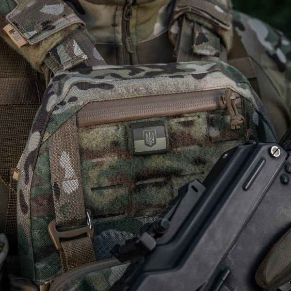 M-Tac MOLLE Patch Прапор України з гербом Olive/Ranger Green - 51281123 M-Tac MOLLE Patch Прапор України з гербом Olive/Ranger Green - 51281123