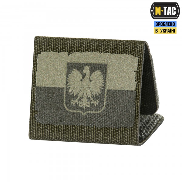 M-Tac MOLLE Patch Прапор Polska Olive/Ranger Green - 51281201