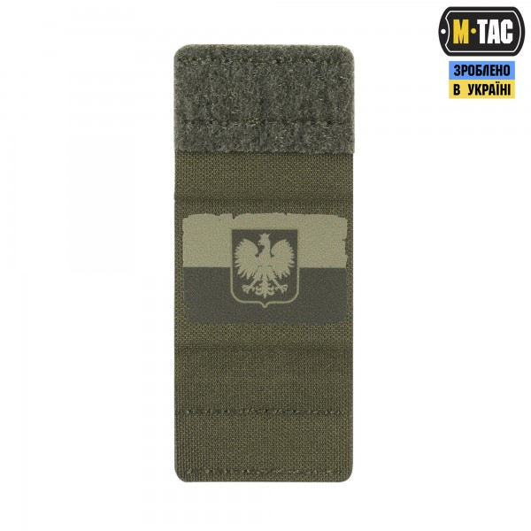 M-Tac MOLLE Patch Прапор Polska Olive/Ranger Green - 51281201 M-Tac MOLLE Patch Прапор Polska Olive/Ranger Green - 51281201