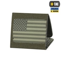 M-Tac MOLLE Patch флаг США Olive/Ranger Green