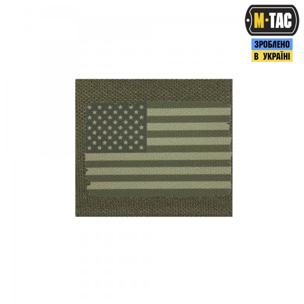 M-Tac MOLLE Patch флаг США Olive/Ranger Green - 51281301 M-Tac MOLLE Patch флаг США Olive/Ranger Green - 51281301