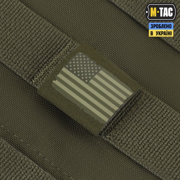 M-Tac MOLLE Patch флаг США Olive/Ranger Green - 51281301 M-Tac MOLLE Patch флаг США Olive/Ranger Green - 51281301
